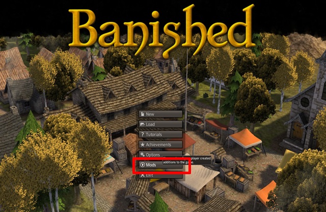 banished achievements with mods