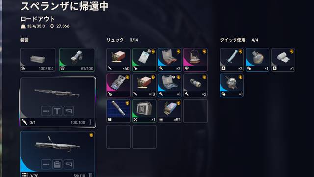 病院での戦利品がうまかった