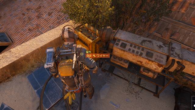 ワイヤー0本で現地調達する羽目に