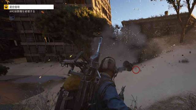 ARC偵察機を撃破