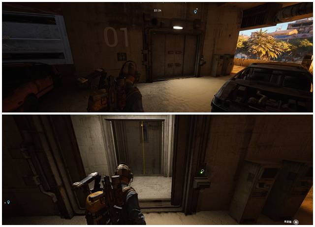 地下へと続く扉