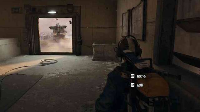 トリガー・グレネードでホーネットを爆破