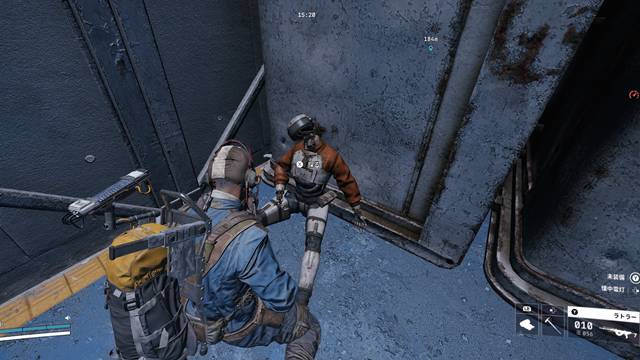 オレンジ色のアンドロイド