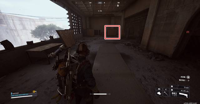 LiDARスキャナの場所