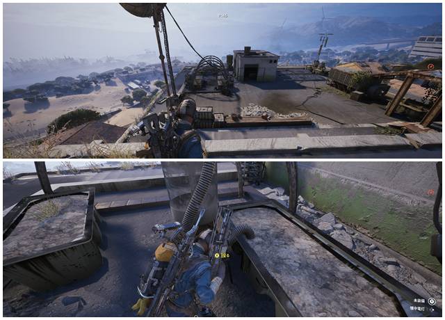 壊れた屋上庭園で送水ポンプを入手する