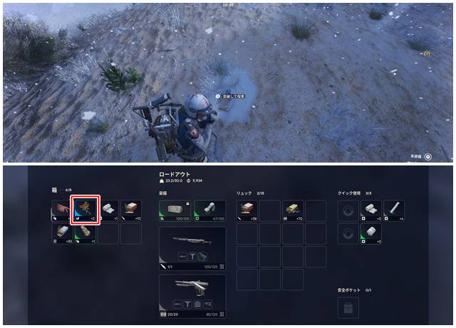 レイダーの宝箱からキャンドルベリーをゲット