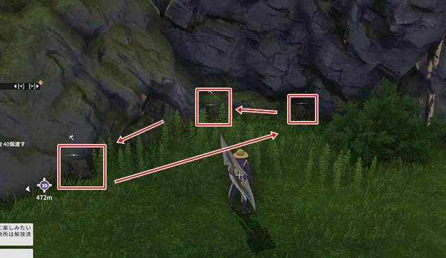 採集する際のコツ