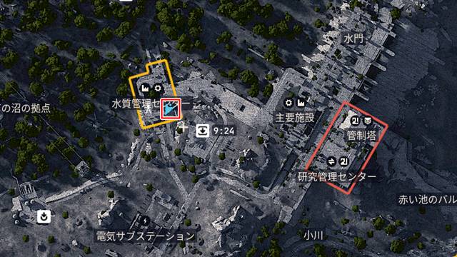 アンヴィルの設計図が入手出来た場所(マップ)