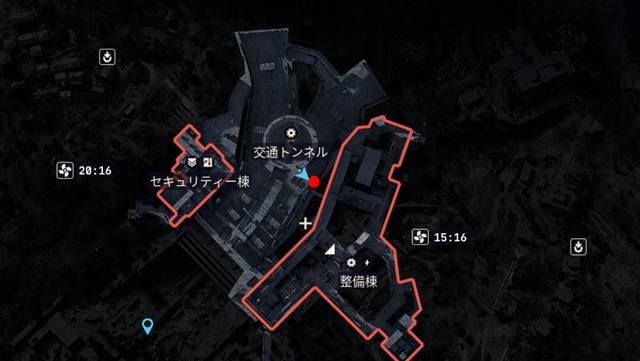 後部ドアが閉まっている装甲パトロールカーを見つけた場所(マップ)