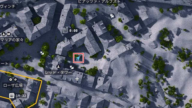 レッド・タワーに落ちているバッテリーセルの場所(マップ)