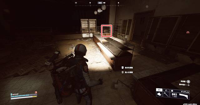 ローサ広場のエスプレッソマシンの場所