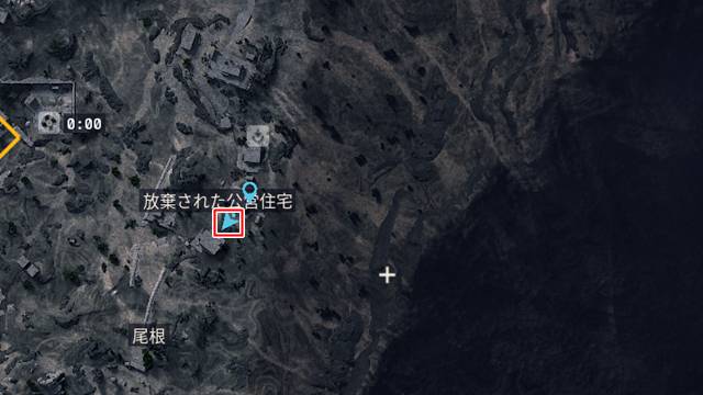 放棄された公営住宅の撮影場所(マップ)