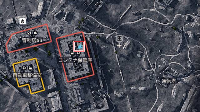 コンテナ保管庫