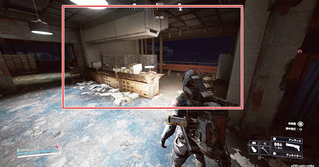 出発棟の診療室