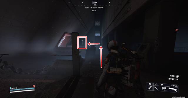 出発棟のロッカーる0無までの道のり2