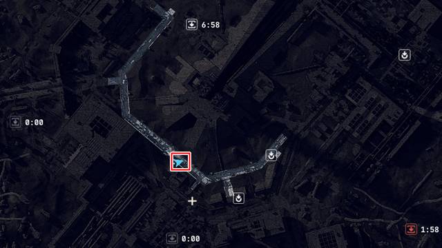 送水用端末の場所