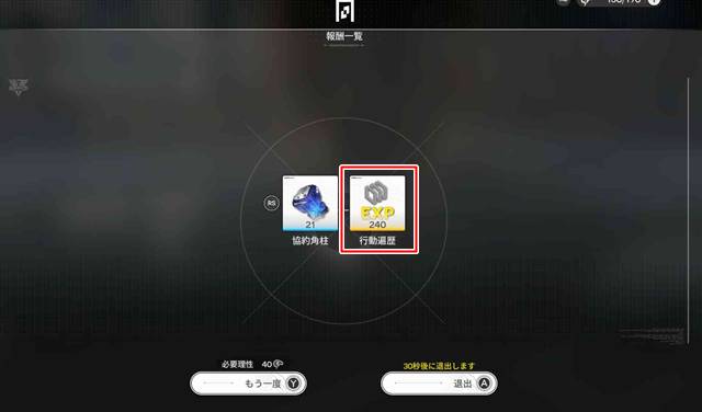 協約空間の報酬