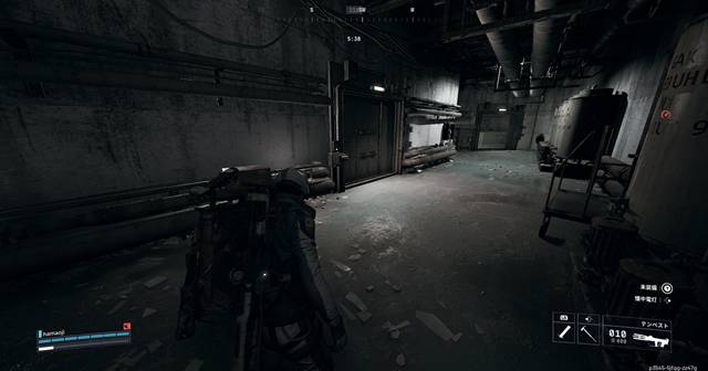 施設内の扉が解除される