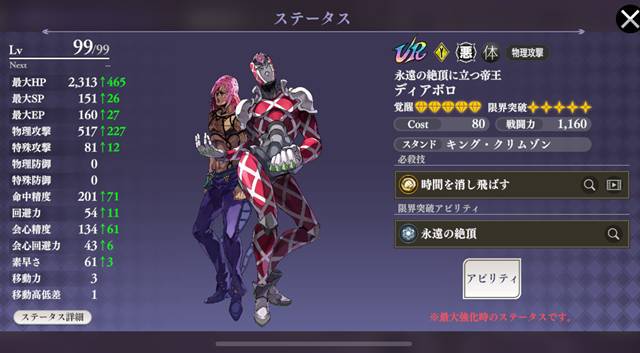 URディアボロ【永遠の絶頂に立つ帝王】