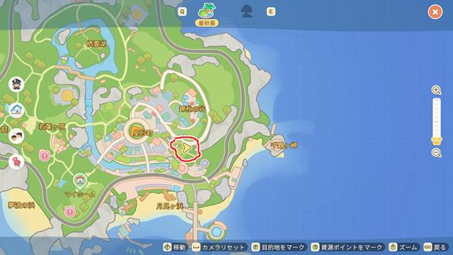 ドラゴンフルーツが落ちている場所