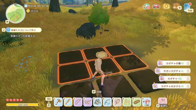 巨大カボチャの報酬