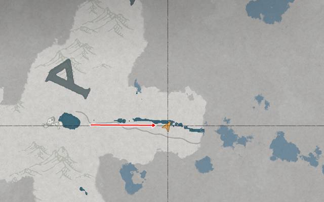 東の方へ誘導させる