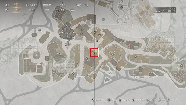 エルナンドの街の中央付近にある雑貨屋