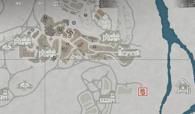 路地裏の商人がいる場所