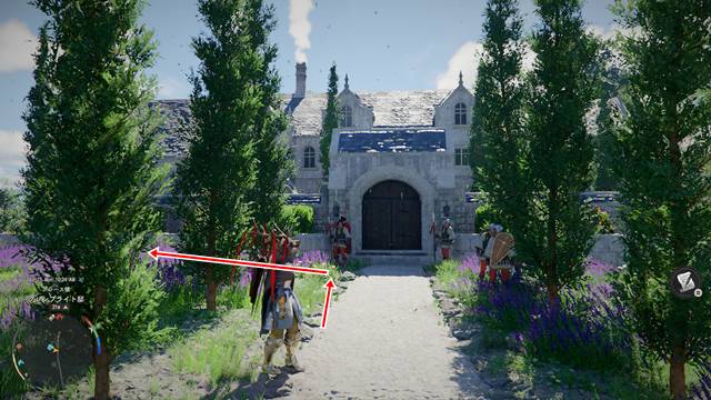 グレンブライト邸の正面入り口