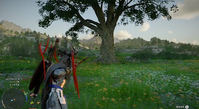 弓を引いた状態