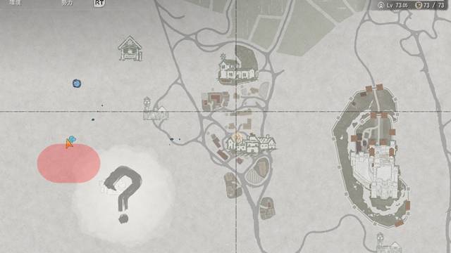 草木で覆われた敵がいる場所(マップ)