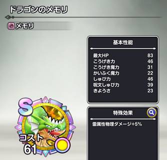 ドラゴンのメモリ