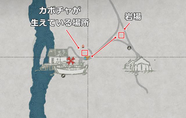 黄金のリンゴハリネズミの周回ルート(マップ)