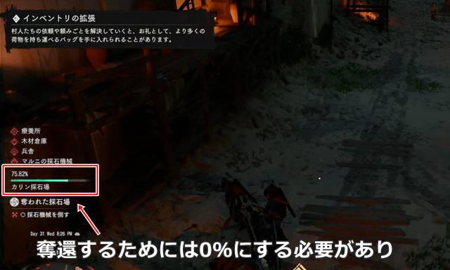 奪還する為の条件