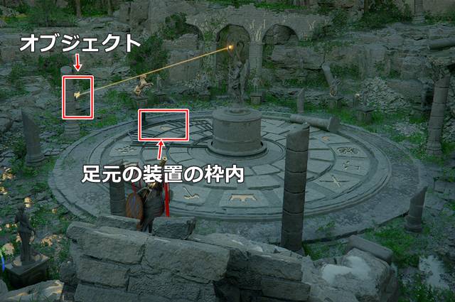 ハルシウス合流地帯にある遺跡