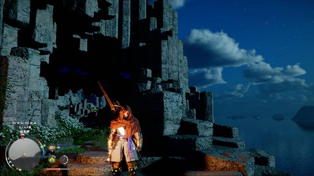 船首岬にあるアビスの標石(秘境)の場所