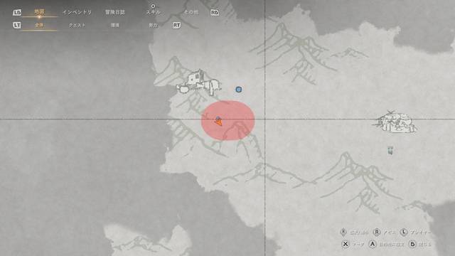 シロクマ（霜爪のシロクマ）が出現する詳細な場所(マップ)