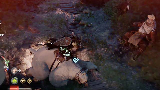 シロクマに乗っての攻撃は強烈