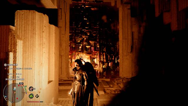 カリン採石場の下にある遺跡の扉