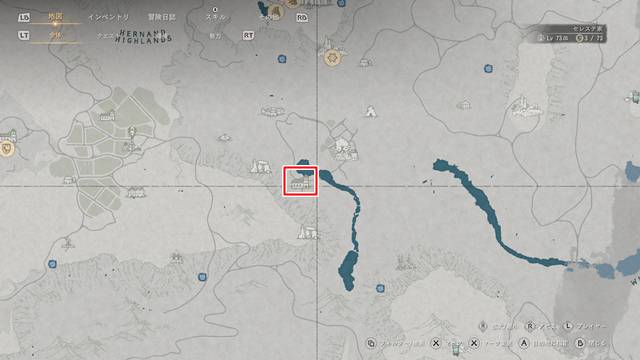 ペタルトン工房の場所(マップ)
